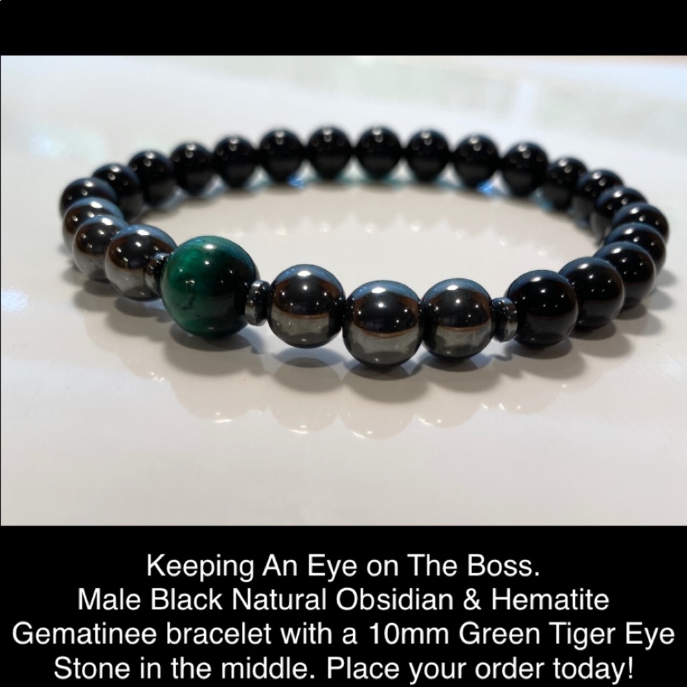 Male Gemstone Bracelet